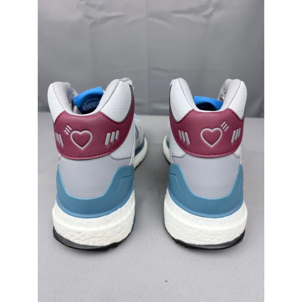 Adidas Human Made Marathon Free Hiker Grey Blue Burgundy FY9149 Mens 12.5